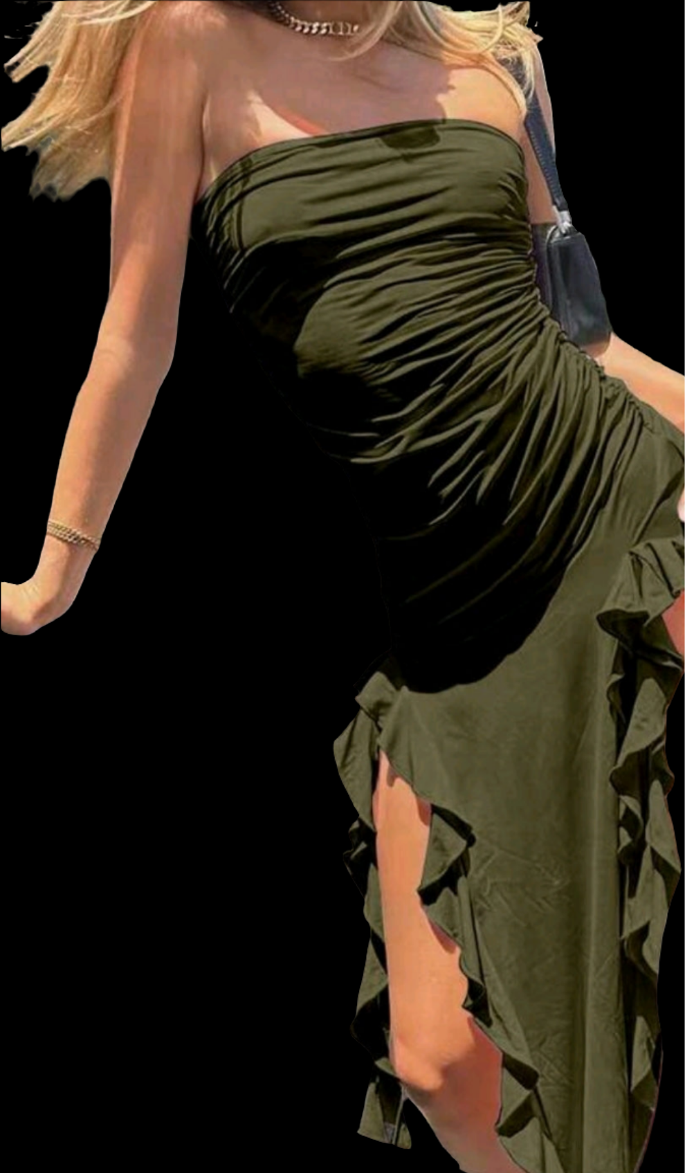 Anna Asimetrik Elbise