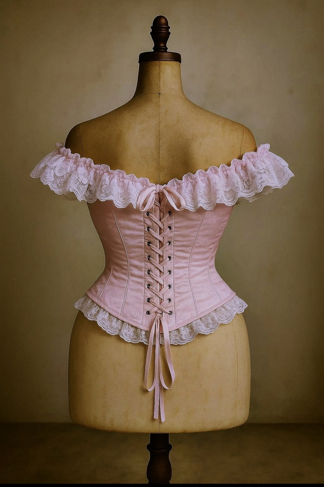 Rose de Lune Büstiyer Korse