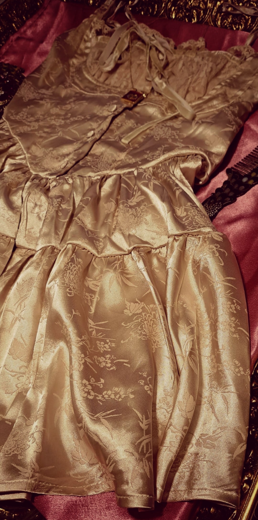 Jeanette Vintage Elbise