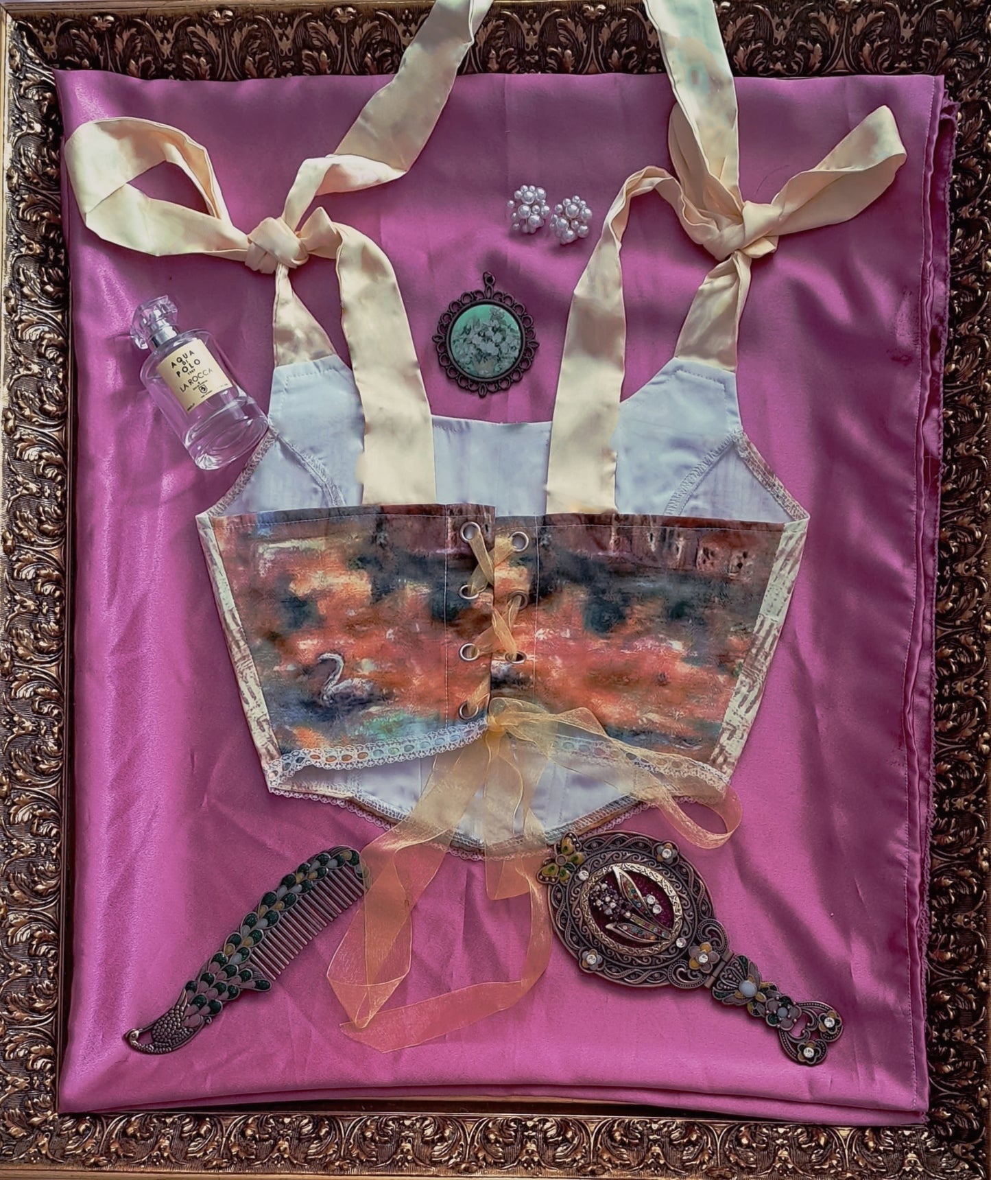 Antik Vintage Korse Büstiyer