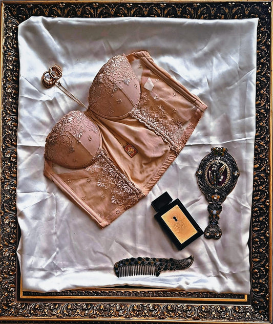 Jasmin Korse Büstiyer Vintage