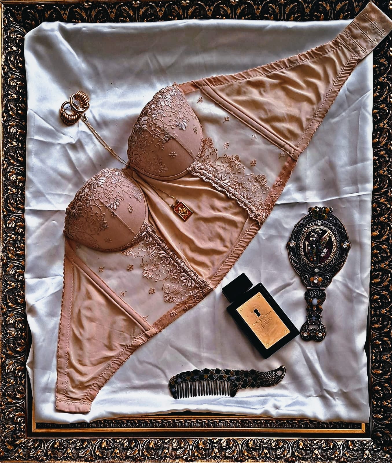 Jasmin Korse Büstiyer Vintage