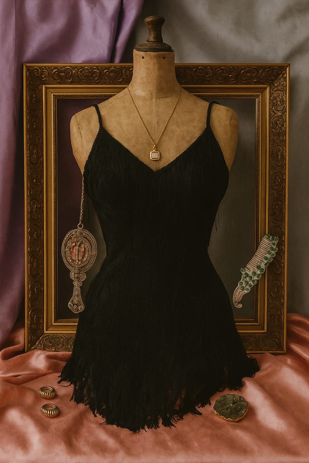 Mrs Black Elbise