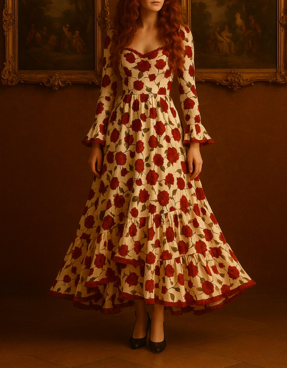 Roses de Versailles – Kraliyet Gülleri Elbisesi