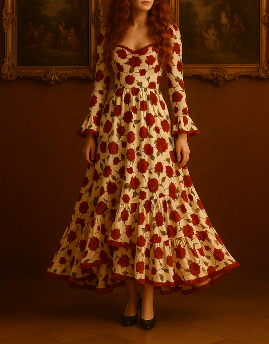 Roses de Versailles – Kraliyet Gülleri Elbisesi