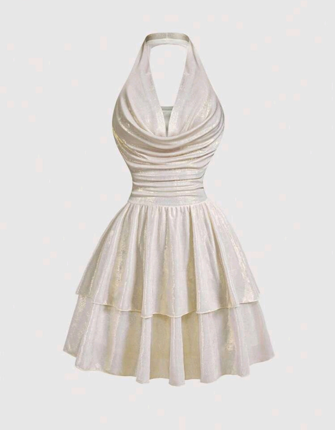 Cream Nova Elbise