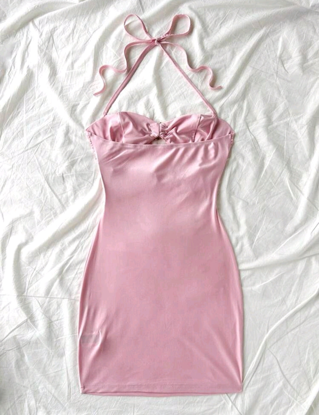 Nina Saten Bodycon Elbise