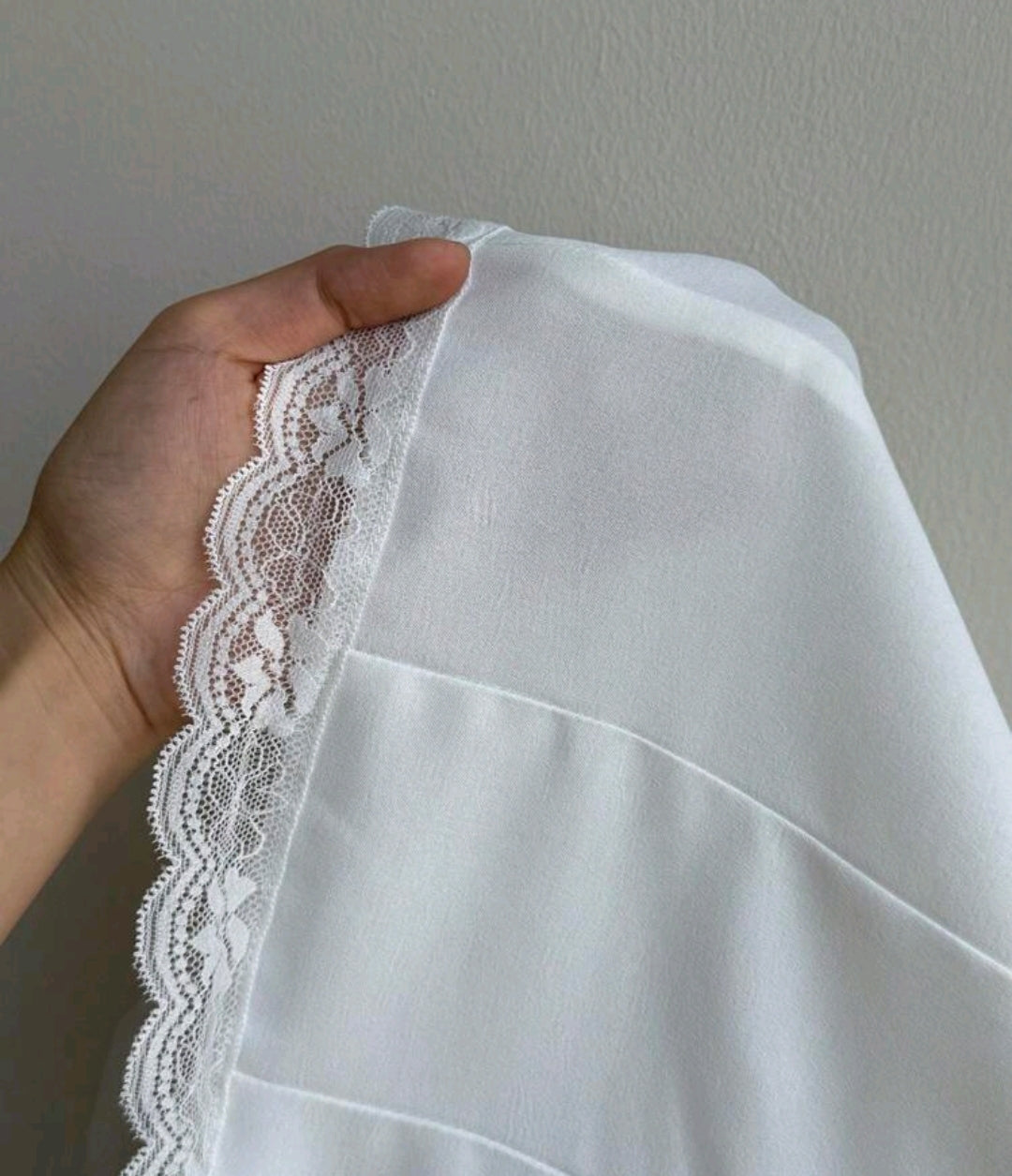 White Sally Saten Elbise