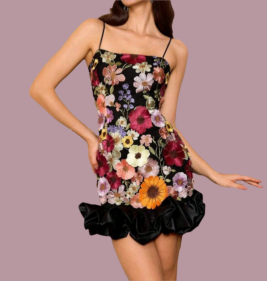 Flory Trim Elbise