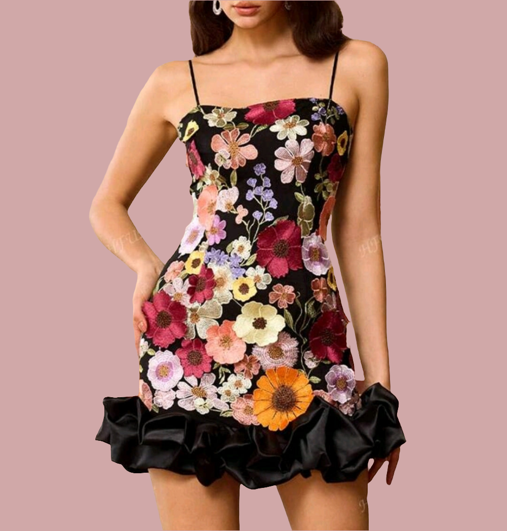 Flory Trim Elbise