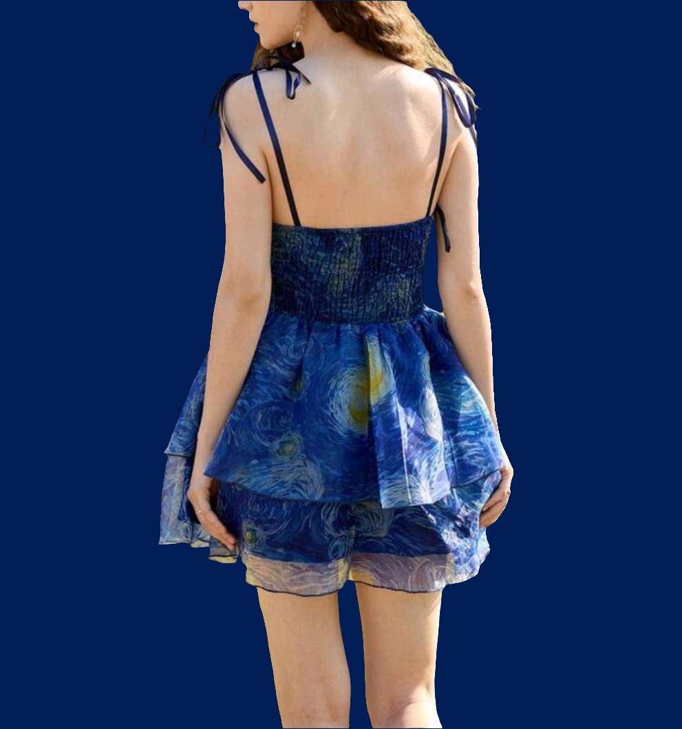 Starry Night Elbise