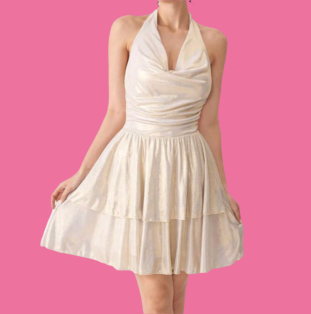 Cream Nova Elbise
