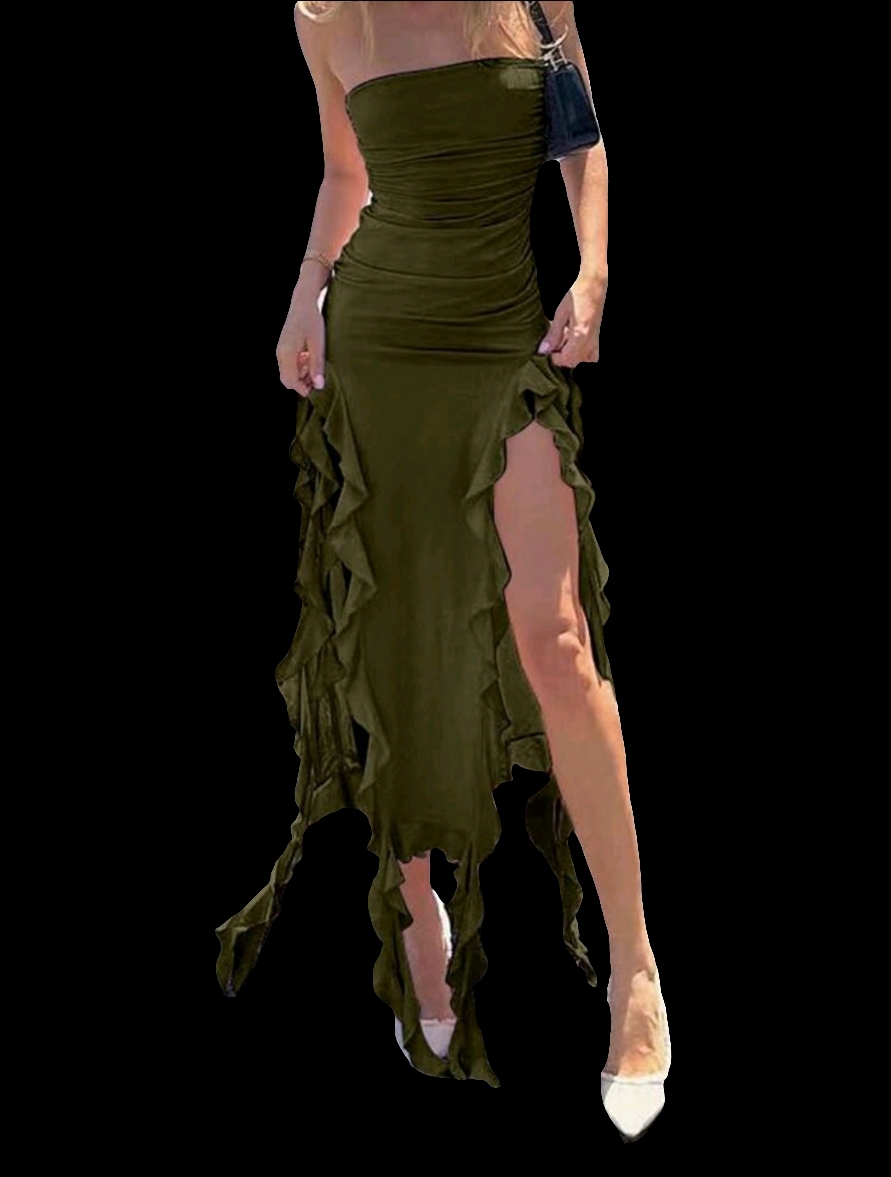 Anna Asimetrik Elbise