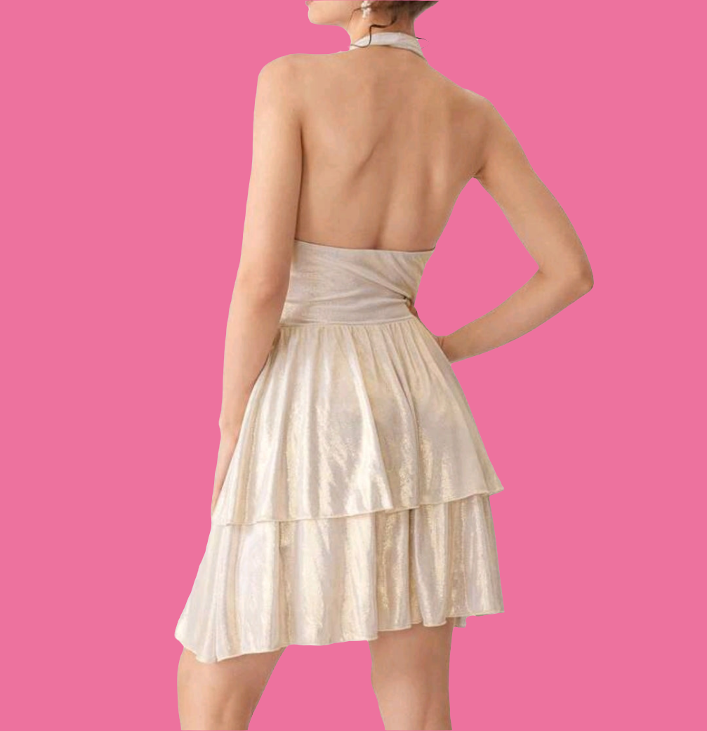 Cream Nova Elbise