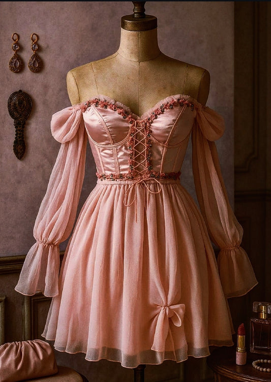 Emilia Vintage Korse ve Elbise