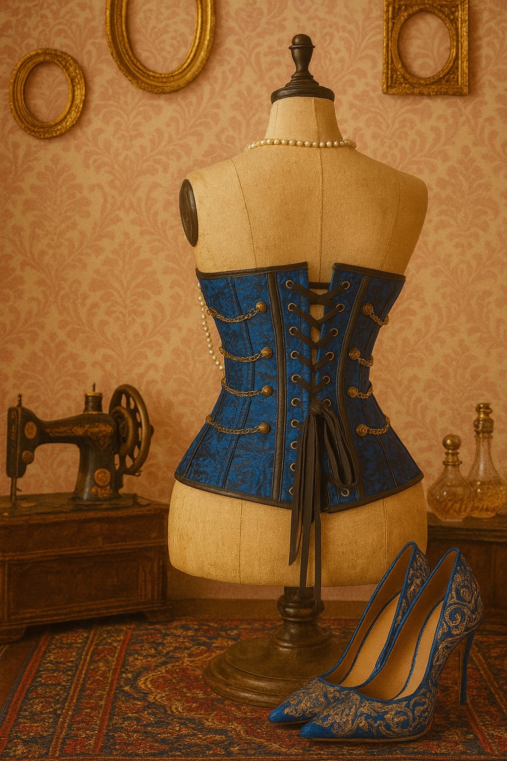 Gothic Romance in Sapphire