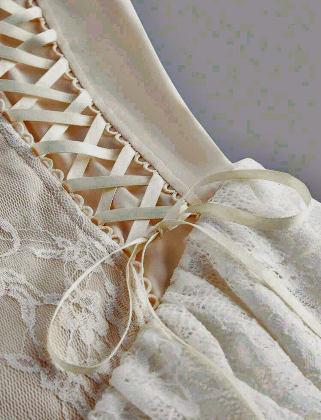 Ivory Petals Elbise