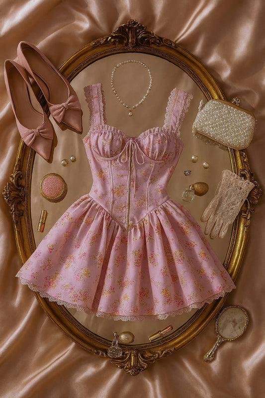 Blossom Corset Elbise