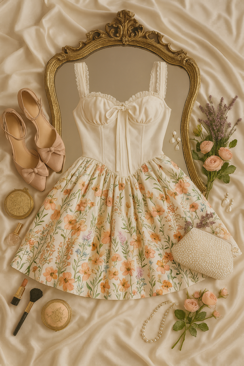 Blossom Corset Elbise