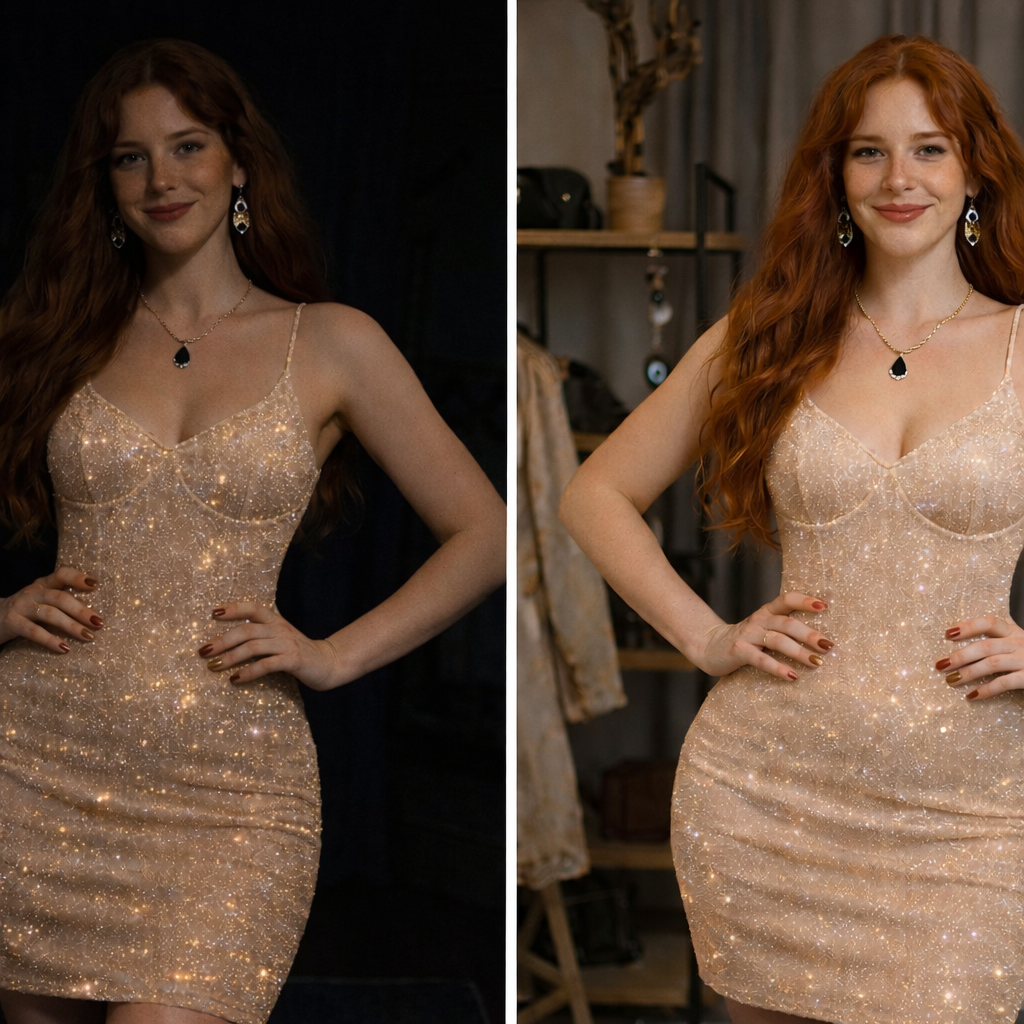 Lumiere de Nuit – Midnight Glow Elbise