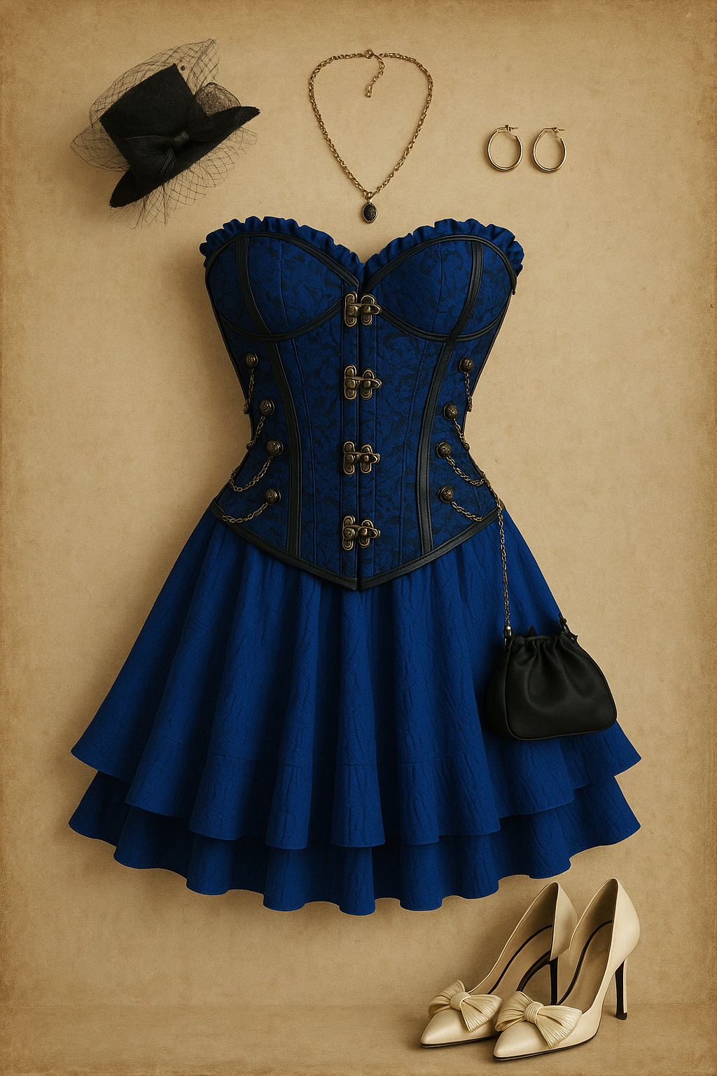 Gothic Romance in Sapphire