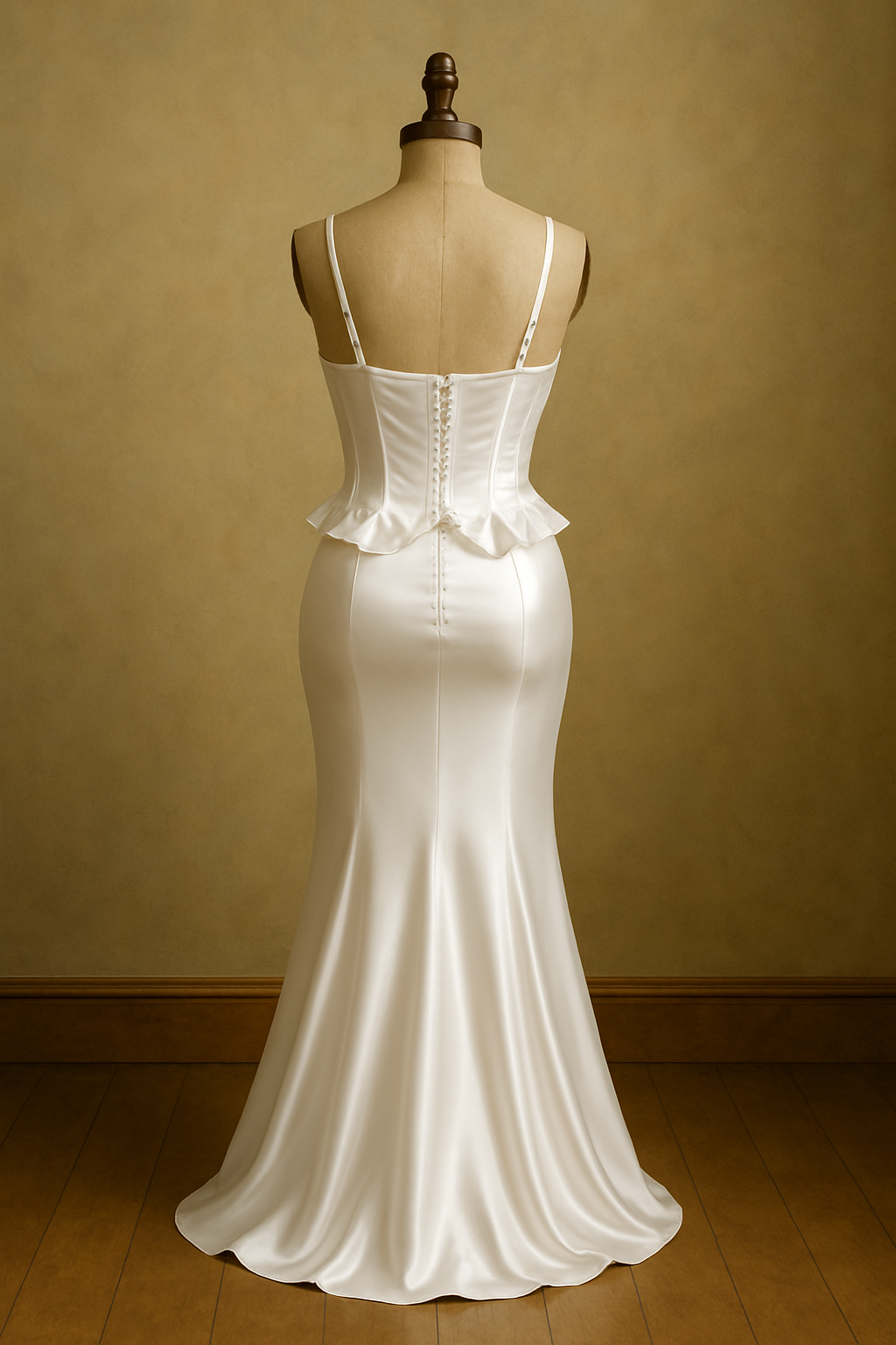 Rose Blanche de Mariage Gelinlik