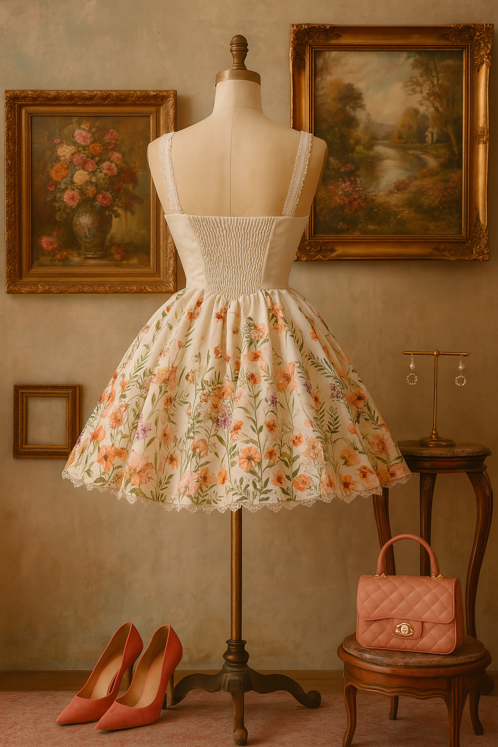 Blossom Corset Elbise
