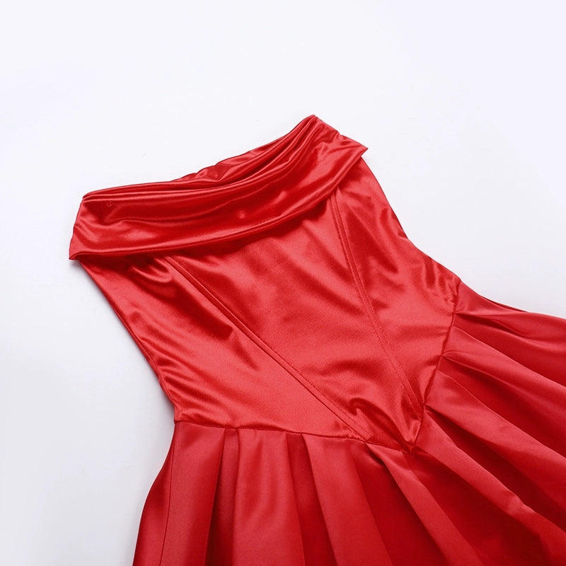 Anastasia Silk Elbise