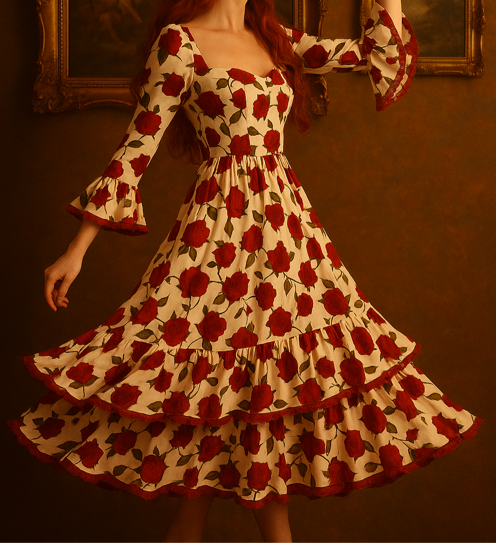 Roses de Versailles – Kraliyet Gülleri Elbisesi