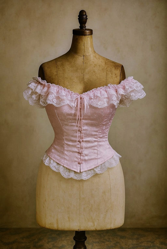 Rose de Lune Büstiyer Korse
