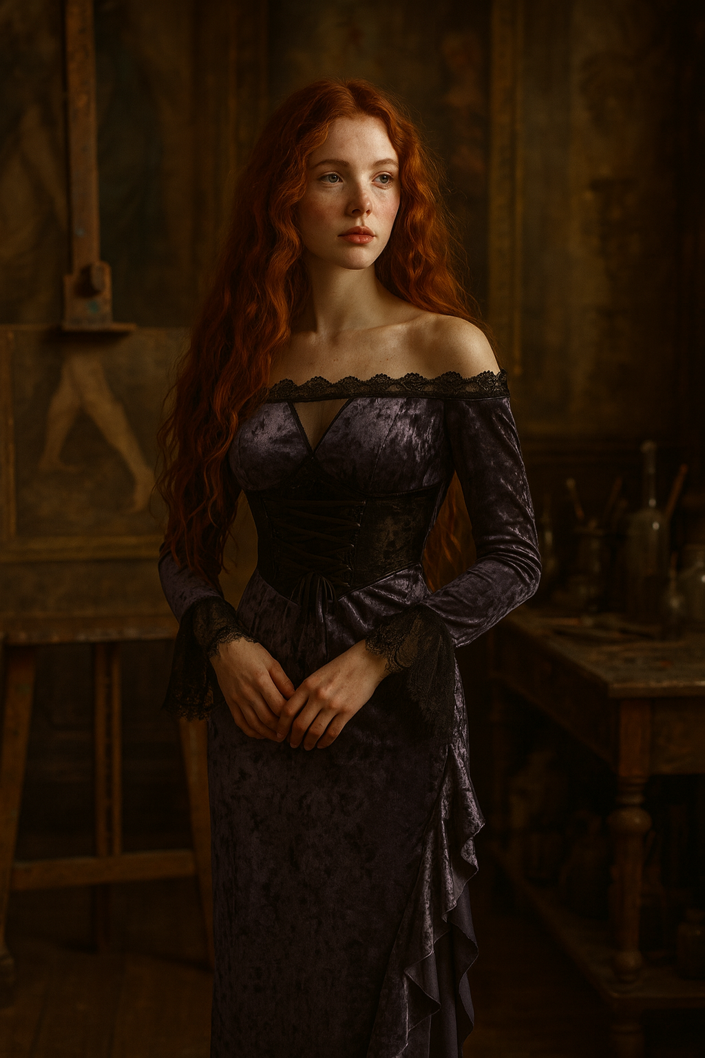 Midnight Velvet Duchess