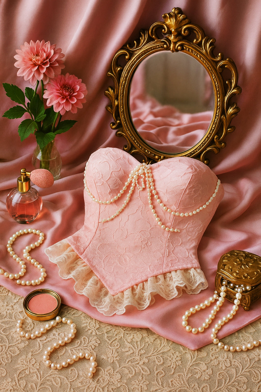 Mariette Pinky Pembe Büsiteyer