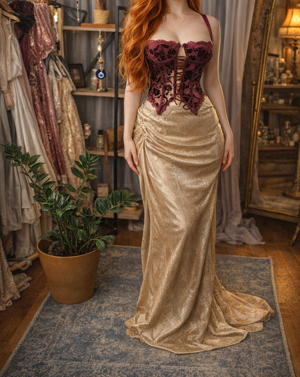 “Corset de Perle Nocturne”
(İnci Gecesi Korsesi)