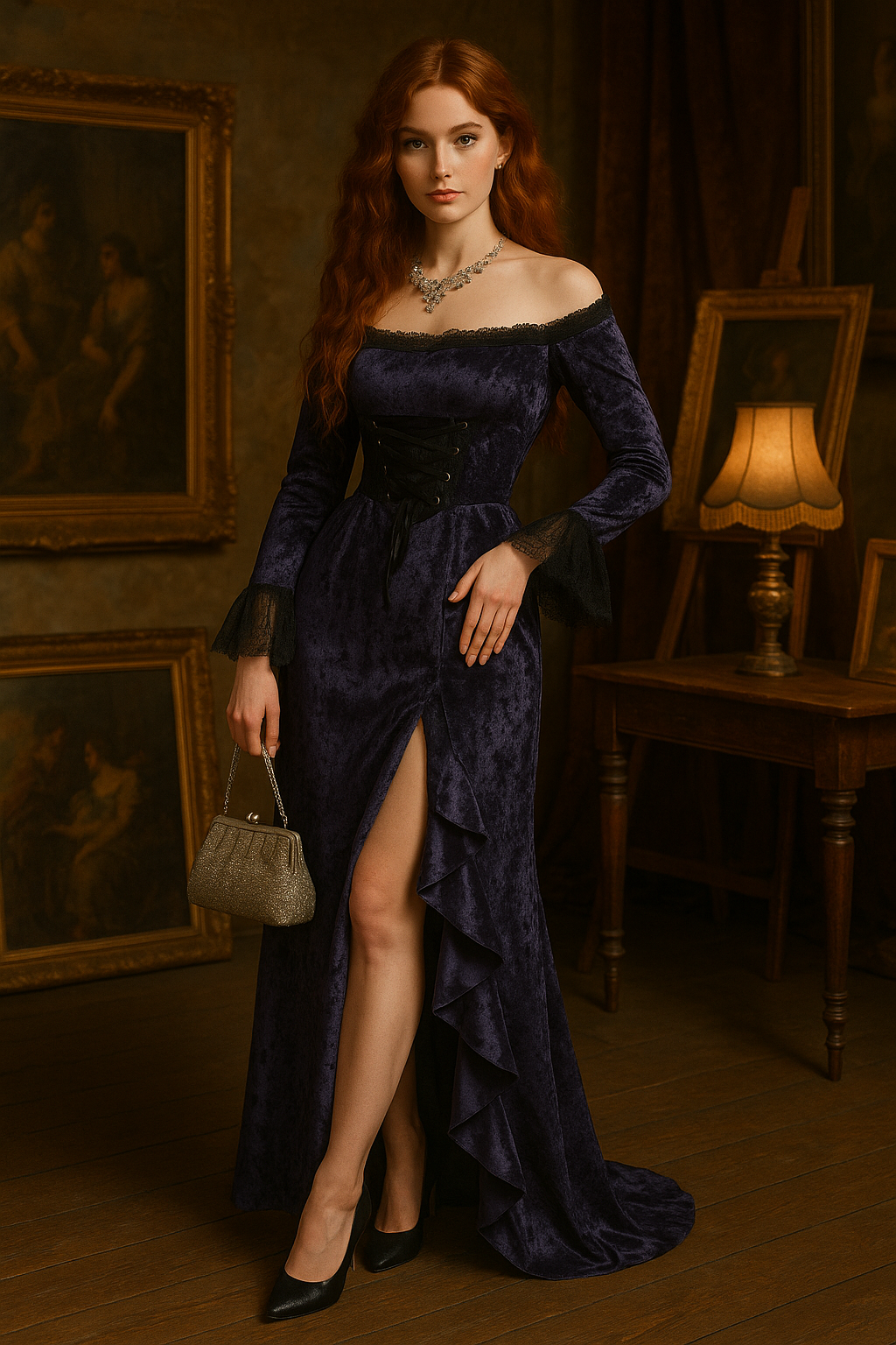 Midnight Velvet Duchess