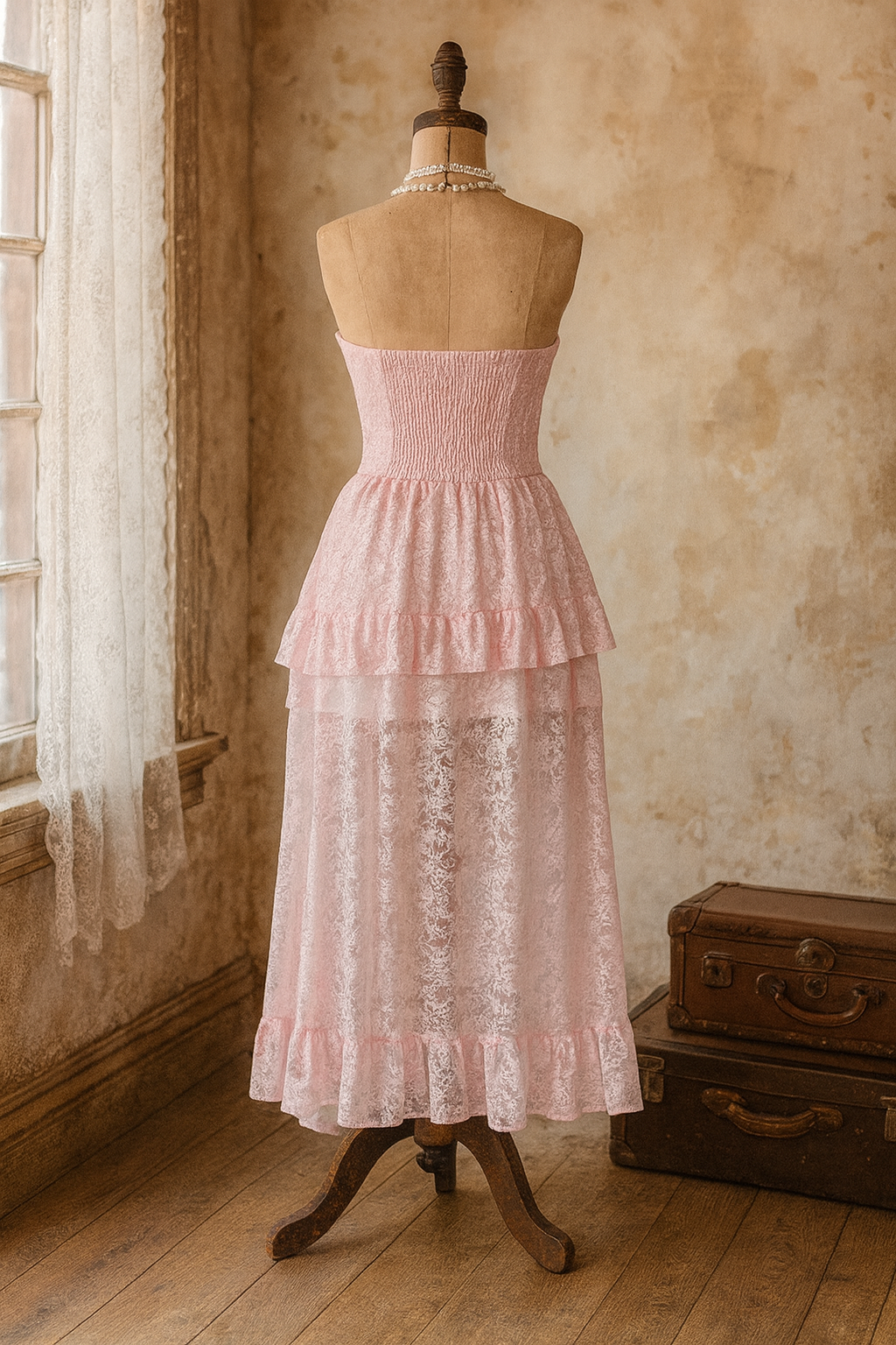Lois danse avec le rose