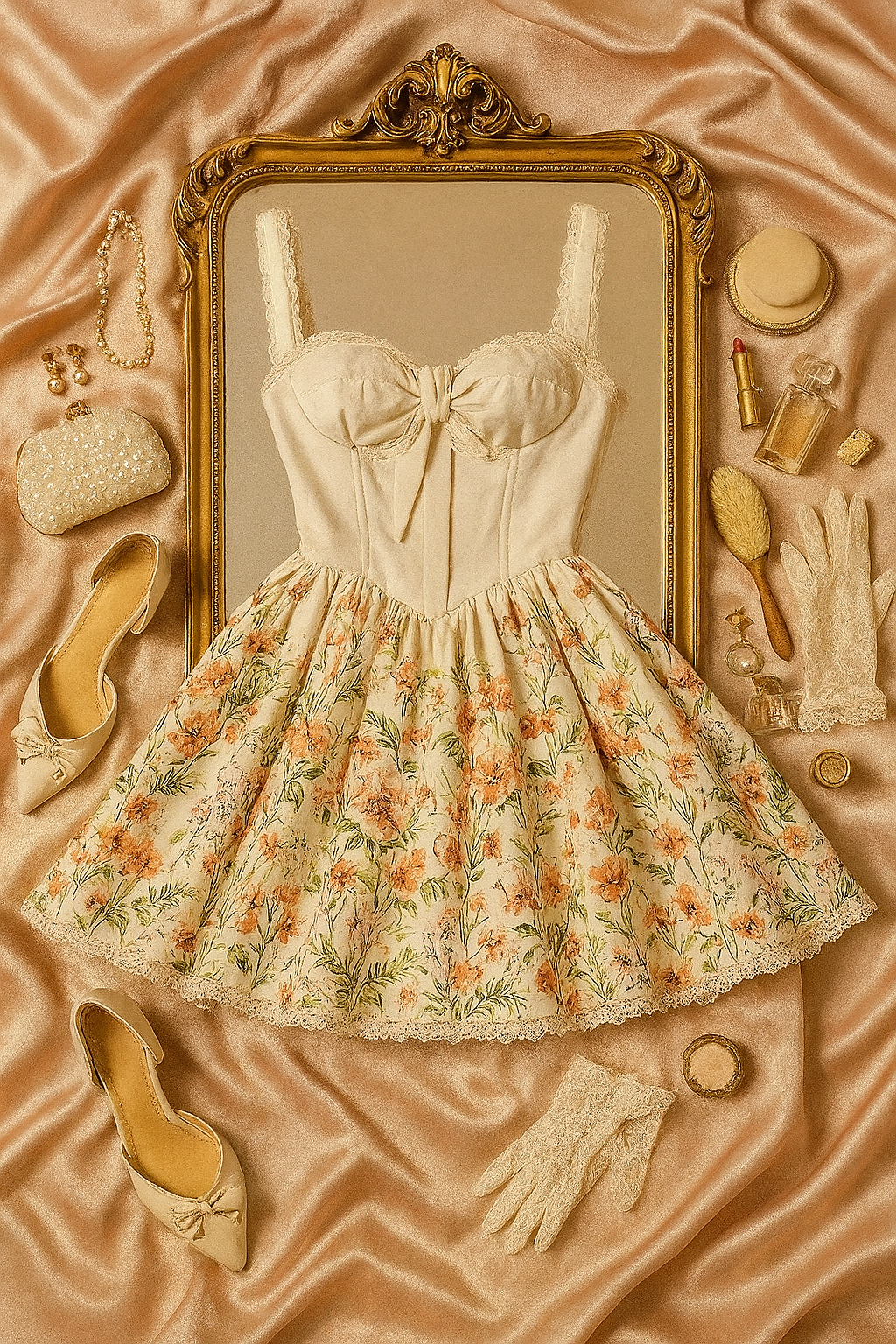 Blossom Corset Elbise