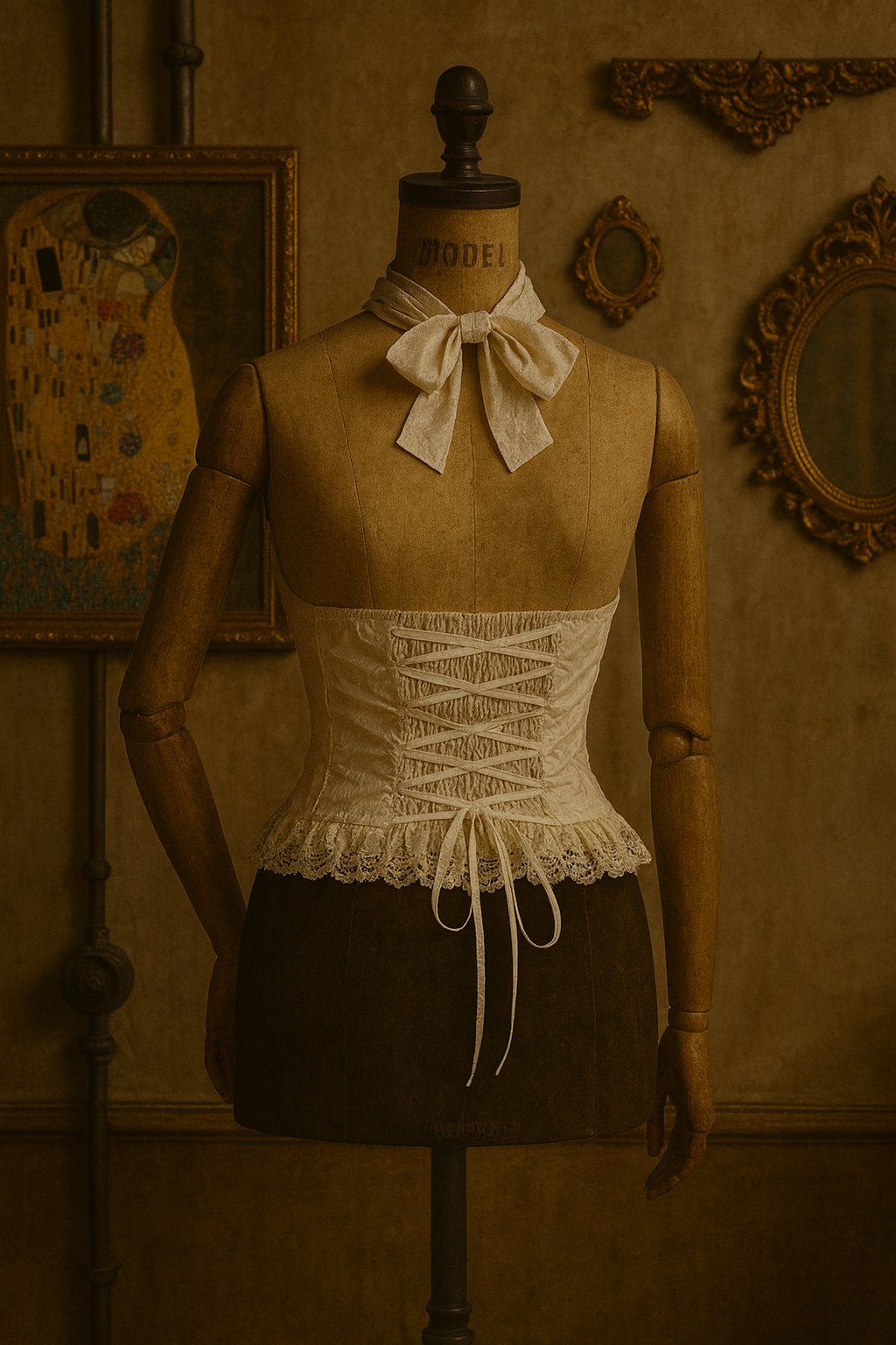 Rosee Antique Barok Stil Bluz