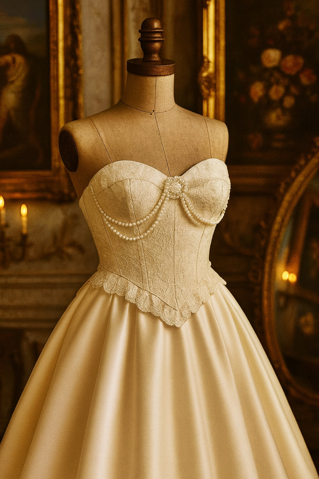 The Duchess Hourglass Gelinlik Model Max'i 3 parça elbise