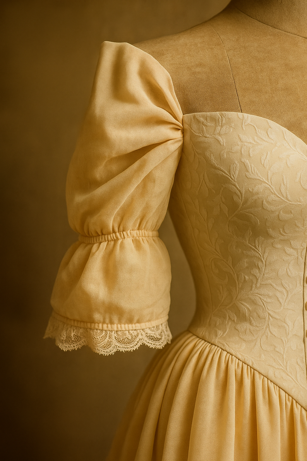 Ivresse Vintage Maxi Elbise