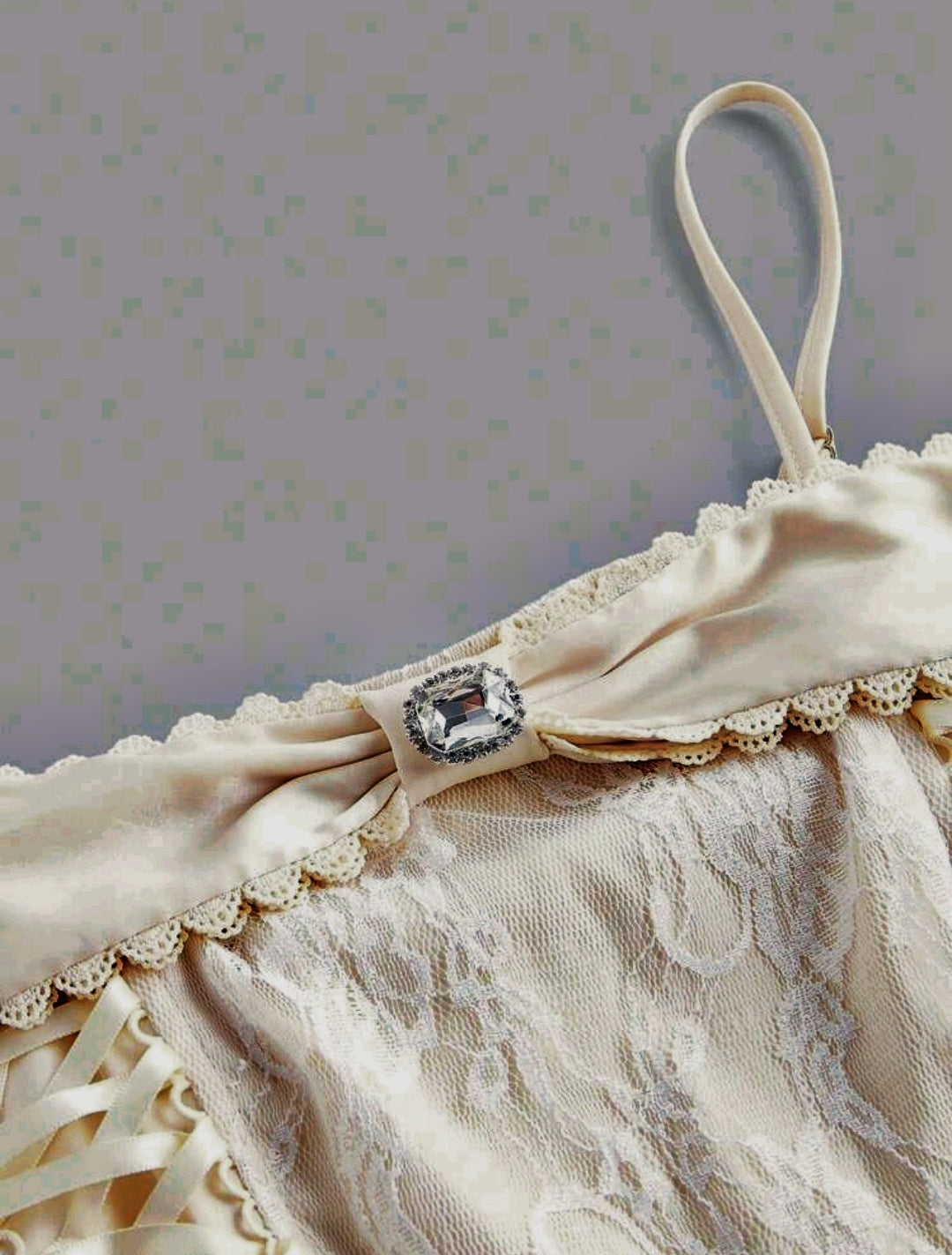 Ivory Petals Elbise