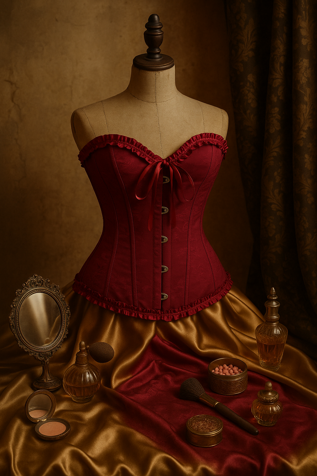 Cherry Night Korse Büstiyer